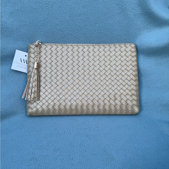VIRGINIA WOLF NYC Handbags - Virgina Wolf NYC Clutch with Tassel